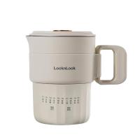 乐扣乐扣（LOCK&LOCK） 户外折叠 电水壶 800ml 米白色（单位：个）