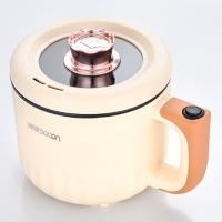 帅康 DGLZ-15AL 电炒一体小电火锅 双层带蒸笼1.8L（单位：台）卡其色