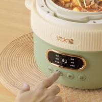 炊大皇（COOKER KING） CDH-DG0210 多功能电炖锅 电火锅 1L 绿色（单位：个）