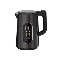 美的（Midea） MK-SHE1750 316不锈钢 电水壶 1.7L 黑色（单位：台）