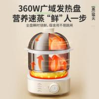 小熊（Bear） ZDQ-Y14F3 蒸蛋器 煮蛋器 360W 白色（单位：台）