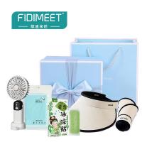 菲迪米尼FDMN-FH04无忧防护套装A风扇194*92*35mm冰袖40*10cm帽檐12.5cm冰凉贴9*16cm（单位：套）多色随机