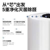 美的（Midea）FC-50F1 空气净化器滤芯 净化器L1原装滤网 49W  适用机型:美的森林Air3空气净化器  （单位：个）