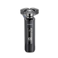现代（HYUNDAI） YS809 全金属三头数显剃须刀 5W （单位:个）黑色