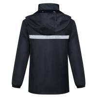 谋福（CNMF） 雨衣套装 防护分体 4XL(180-185) (单位:套) 黑色