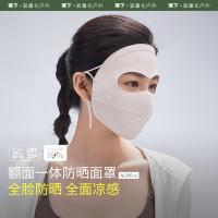 蕉下 AL35024 凉感防晒面罩 全脸防晒 深黛灰（单位： 个）