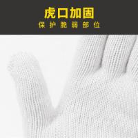 鸣固 劳保棉纱 劳保手套 12双 白色（单位：包）