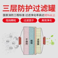 鸣固 TZL30 过滤式自救呼吸器 防毒面具 成人2个+儿童1个 红色（单位：套）