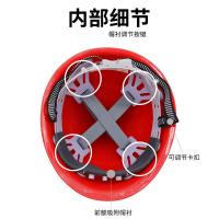 百舸   v型透气款 ABS安全帽  280*220*150mm（单位：顶） 红色