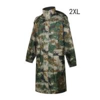 鸣固 迷彩连体 雨衣 2XL 绿色（单位：件）