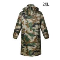 鸣固 迷彩连体 雨衣 2XL 绿色（单位：件）