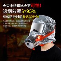 百舸 TZL30 过滤式消防自救呼吸器 均码 银色（单位：个）