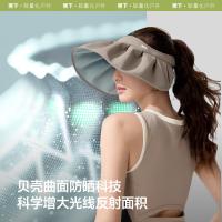 蕉下 TS550 女士贝壳防晒帽 帽围：55-58cm(单位：顶) 落樱粉