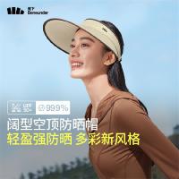 蕉下 UL569 女士空顶防晒帽 13.5cm（单位：顶）浅棕蕉花