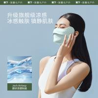蕉下 AL83324 凉感护眼角防晒口罩 尺码F码 （单位：个） 烟海蓝