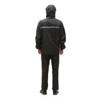 雨航（YUHANG） 双层牛津布双口袋 分体式雨衣套装 050 M-4XL (单位:套) 黑色