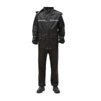 雨航（YUHANG） 双层牛津布双口袋 分体式雨衣套装 050 M-4XL (单位:套) 黑色