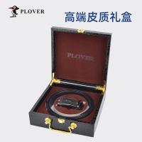PLOVER 蜥蜴纹头层牛皮腰带 礼盒装 GD00006-DA-G1 120cm (单位:条) 黑色