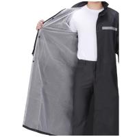 龙仕康 LSK-CY50 XL 合适身高150-160cm 长款连体雨衣（单位：件）黑色