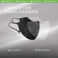 蕉下 AS33724 男士透气护眼角防晒口罩 尺码F码 （单位:个）漫暮黑