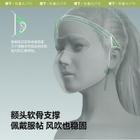 蕉下 AL204 轻薄无痕防晒面罩 全脸(单位：个) 蓝烟灰