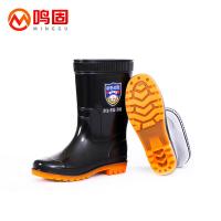 鸣固 中筒牛筋底 雨鞋/靴 41码 （单位:双） 黑色