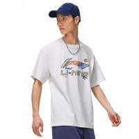 李宁（LI-NING） AHSU745 文化衫  XL码  (单位：件 ) 白色