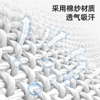 得力（deli） DL521001 加厚棉纱手套 L码(215mm)  12副/包 (单位: 包)
