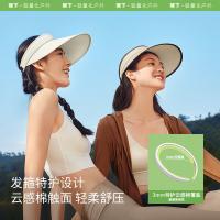 蕉下 UL56924女士空顶防晒帽 遮阳帽（单位：顶）生巧棕