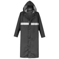 龙仕康 LSK-CY60 XXL 合适身高160-170cm 长款连体雨衣（单位：件）黑色