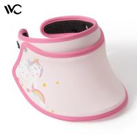 VVC 儿童防晒帽童趣版 VCM22024 帽围58.5cm帽绳50cm帽檐宽10.5cm帽墙16cm (单位:顶) 独角兽粉