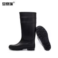 安赛瑞 高筒雨鞋 PVC塑胶 13812 40码 (单位:双) 黑色