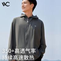 VVC 冰皮男士防晒衣 VBA3S168 L码 (单位:件) 深灰色