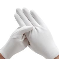 谋福（CNMF） 80342C 纯棉礼仪加厚手套 12双/组(单位：组) 白色