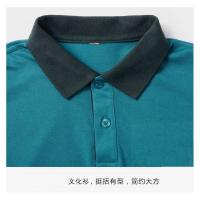 爱萝兔 文化衫 短袖翻领 ALT-GF01 M-5XL 500件/箱 (单位:件) 墨绿色