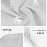 艾逸瑶选 FS-2509 冰丝防晒抗菌口罩 均码（单位：个）灰色 包装随机