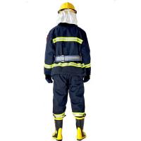 鸣固 02式 消防作训服六件套 含上衣 裤子 头盔 腰带 手套 靴子 服饰:L-XXL码 鞋码:40-44码 (单位:件)
