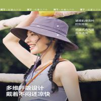 蕉下 AS713 女士透气渔夫防晒帽 遮阳帽 F均码 高岭白（单位：顶）