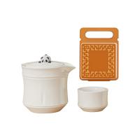 菲米生活（PHMI） Y-D252Y 茶韵丝情礼盒 丝巾*1+茶具套组*1 (单位: 套)