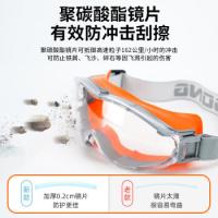 百舸 工业切割防风沙防花粉尘 护目镜 全封闭 混色（单位：个）