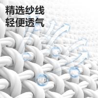 得力（deli）LQ624纱线手套均码 12双/包 白色(单位：包)白色
