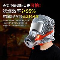 百舸 TZL30升级硅胶款 防火防烟火灾逃生面具 过滤式消防自救呼吸器 防护时间:30分钟 (单位:个)