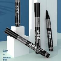 得力（deli） 记号笔 黑色 6881 1.5MM (单位:支) 黑色