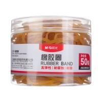 晨光（M&G） 高弹力橡皮筋 50g ASC99333 70*55mm (单位:筒) 米黄色