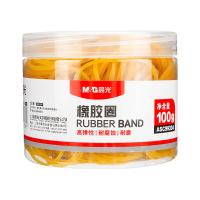 晨光（M&G） 弹力橡皮筋 办公耐用橡胶圈 ASC99334 100g (单位:桶) 米黄色