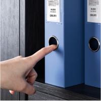 得力（deli） 档案盒 A4 5603 55mm (单位:个) 蓝色