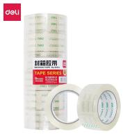 得力（deli） 30173 封箱胶带 45mm*60y 透明色 6卷/筒 (单位:筒)