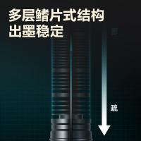 得力（deli） 直液笔签字笔 S656-Z1 0.5mm 12支/盒 (单位:盒) 黑色