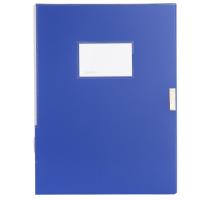 得力（deli） 档案盒 蓝色粘扣 5683 A4/55MM (单位:只) 蓝色