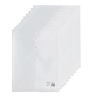 得力（deli） 档案袋 A4 5511 335mm*255mm 12个/包 (单位:包) 透明